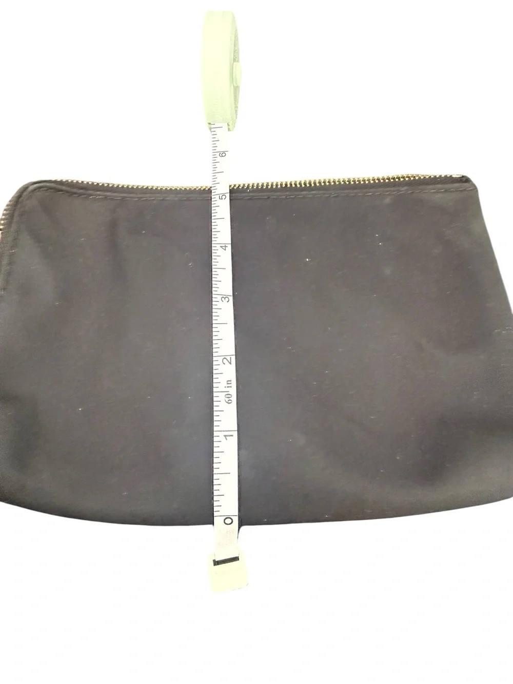 kate spade black wristlet clutch with gold plaque